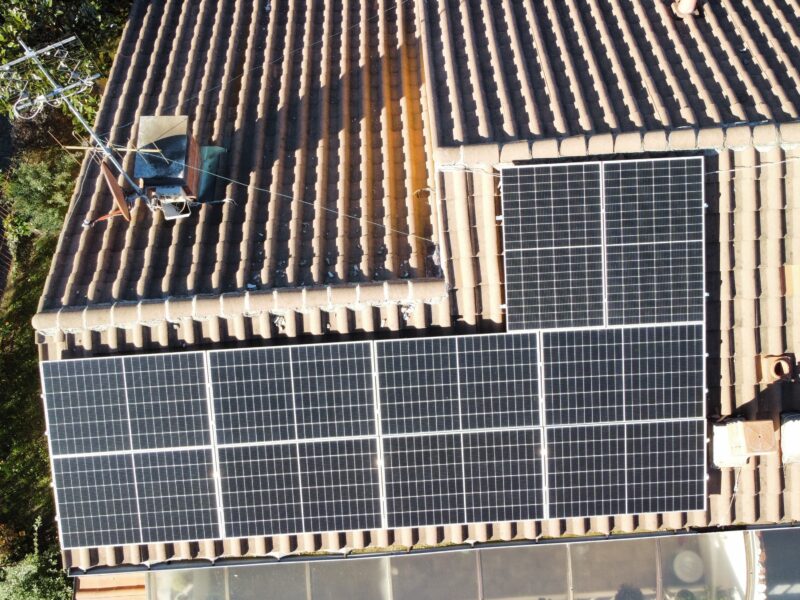 Impianto fotovoltaico e pompa di calore con sistema di riscaldamento tradizionale - GIVONE